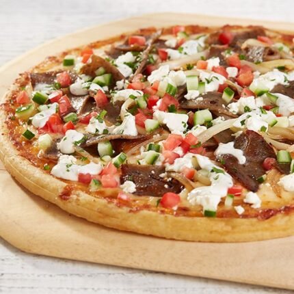 Desi Gyro Pizza