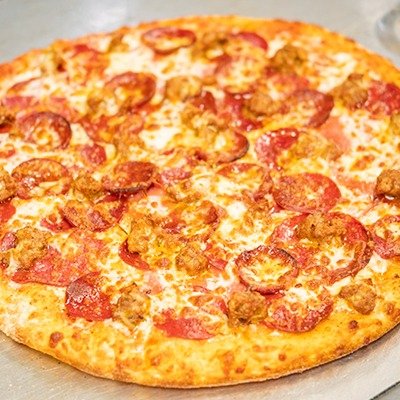 Halal All Meat Pizza