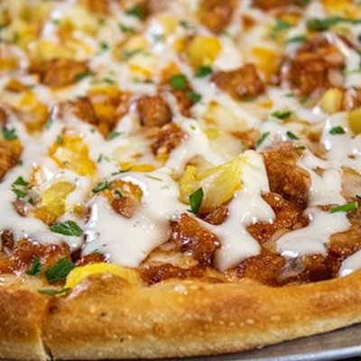 Mango Habanero Chicken Pizza